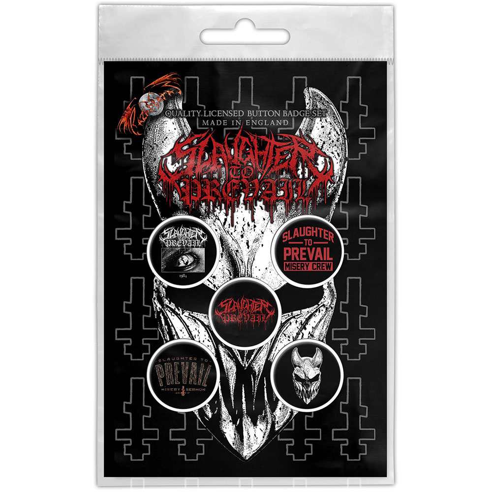 Slaughter To Prevail - Logo Badge/button - Black